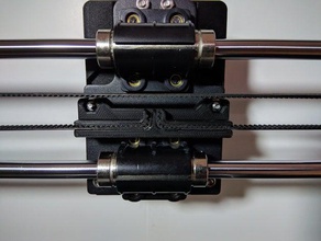 anycubic i3 mega x-axis belt mount 3d printing 3d print model - Mito3D