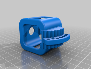 bee-bumper support gopro reglable 3d printing mount 3d print model - Mito3D