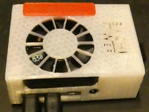 raspberry pi 4 50mm fan case computer rpi 3d print model - Mito3D