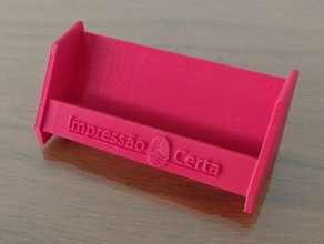 business card holder 3d printing cart es visita 3d print model - Mito3D