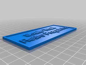 escala de trilha personalizado 3d print model - Mito3D