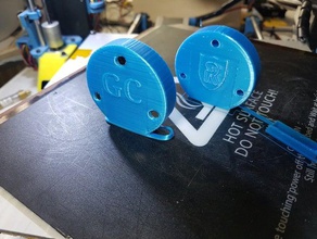 tpu-roundcache gc magnétique 6x10 sport et loisirs géocache geocaching tpu 3d print model - Mito3D