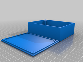 meine angepasste Projekt-box Deckel Schrauben - Elektronik kundengebundene 3d print model - Mito3D