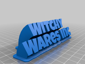 witchy wares office customized 3d print model - Mito3D