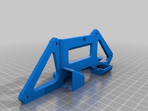 dual part cooling fan mount shroud prusa i3 mk3s reinforced 3d printer accessories mk3 strong 3d print model - Mito3D