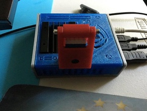 rpi de montaje la cámara jetson nano caso robótica 3d print model - Mito3D