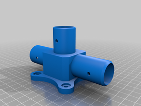 suporte do conjunto de tubo pvc diy 3d print model - Mito3D