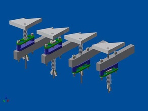precisión piezo andrómeda monte Impresora 3d de las piezas 3d print model - Mito3D
