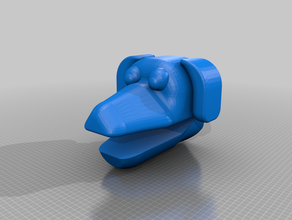 retromatticom dachshund el kuklası oyuncaklar ve oyunlar daschund köpek kukla retromatti 3d print model - Mito3D