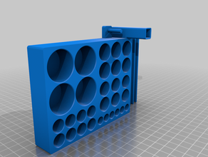 gemischt Fläschchen-Platte tools die Automatisierung Labor Wissenschaft - screening 3d print model - Mito3D