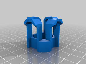banda de goma dedo del telar la moda 3d print model - Mito3D