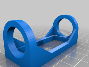mousetrap car bearing holder engineering 3d print model - Mito3D