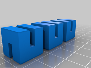 puzzle cubes puzzles personnalisé 3d print model - Mito3D