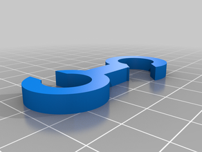 proyecto 1 - s-gancho de 13 mm 2 pulgadas dowell organización personalizado 3d print model - Mito3D