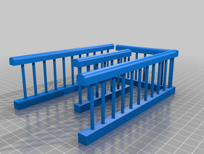 rail multiple 3d printing 3d print model - Mito3D