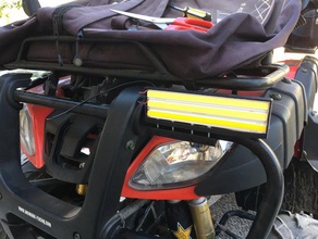 atv lightbars Otomotiv ışın bisiklet parlak cob başlık düzenlendi gündüz farı sis baş far jeep lamba led ışık bar motosiklet yoldan dört 3d print model - Mito3D