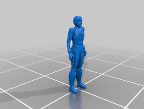 le capitaine futur L'impression 3d flam figurine 3d print model - Mito3D