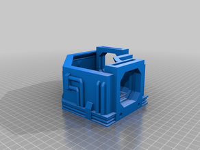 bilim kurgu gemi parçaları koridor fayans oyunlar 3d print model - Mito3D
