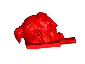 hellboy bruciatore di incenso intercambiabili arredamento possessore 3d print model - Mito3D