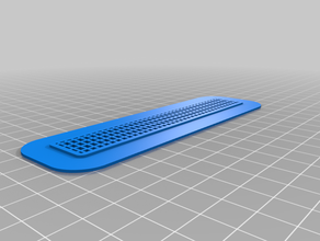 il mio personalizzato griglia di areazione 2 famiglia su misura 3d print model - Mito3D