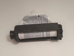 la pasta de dientes del tubo exprimidor 55 mm ancho cuarto baño 3d print model - Mito3D