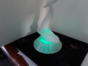 t candle stand base decor 3d print model - Mito3D