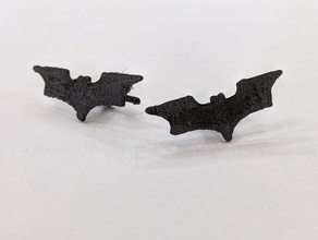 dark knight cufflinks accessories batman black cuff cufflink 3d print model - Mito3D
