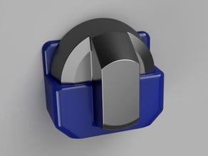 samsung side-range-Knopf Aufhänger Sache, die regler auch 3d print model - Mito3D