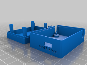 hl-52s relay case electronics customized 3d print model - Mito3D