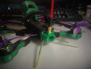 qav-r 2 slam anteni monte edin r c araçlar drones drone yarış gerçek freestyle lumenier 3d print model - Mito3D