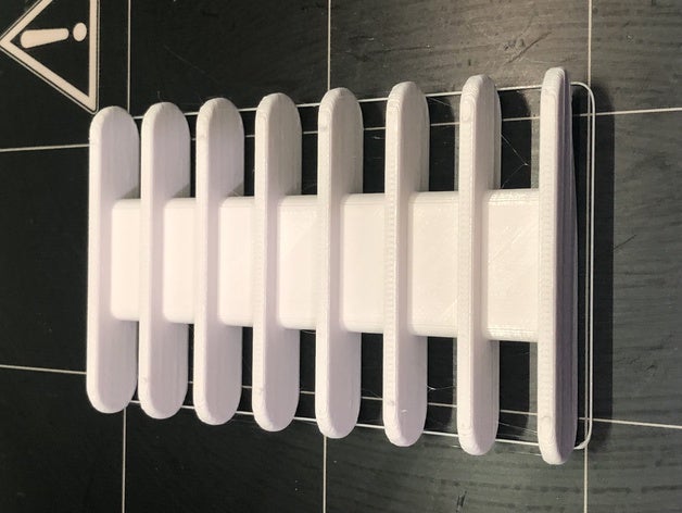 soap tray bathroom dish holder 3D print model - Mito3D