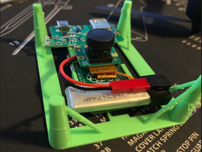 raspberry pi sky drone mount zero w electronics hubsan camera 3d print model - Mito3D
