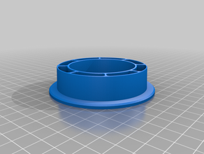 más grande de cola anillo adaptador Impresora 3d accesorios 3d print model - Mito3D