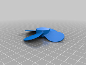 fan propeller 3d printing mount propellers 3d print model - Mito3D