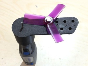 prop cortador de micro dremel 3-6in r c veículos 3inch bullnose cinewhoop microdremel a corte 3d print model - Mito3D