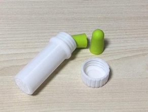 earplug container containers case 3d print model - Mito3D