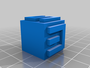 calibration cube xyz s3d 3d printing tests 3d print model - Mito3D