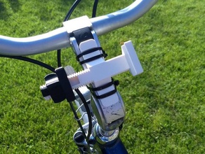universal de telefone do suporte para montagem em bicicleta celular moto iphone monte 3d print model - Mito3D