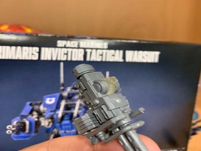 invictor arm connection gear models 40k space marine warhammer 3d print model - Mito3D
