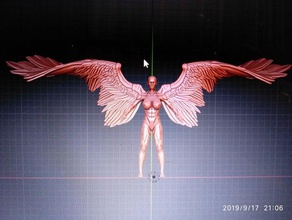 angel 3d-drucken 3d print model - Mito3D