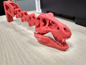 tijera mecanismo de dinosaurio juguete juguetes mecánicos mecánica el las tijeras 3d print model - Mito3D