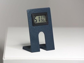 hygrometer stehen Haushalt Halter stand thermometer 3d print model - Mito3D