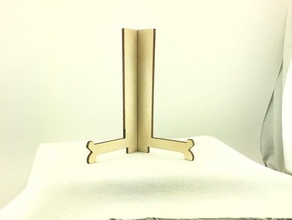 baixa foto de perfil - chapa placa suporte decoração 3d print model - Mito3D