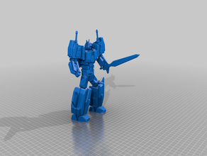 trasformatori starsabre modello di robot 3d print model - Mito3D