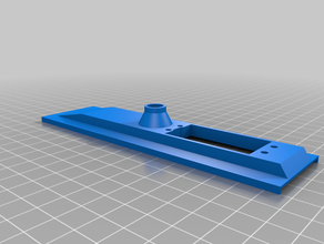 servo & rudder bracket 3d print model - Mito3D