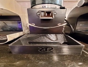 rancilio rocky çıkarılabilir tepsi mutfak ve yemek kahve değirmeni 3d print model - Mito3D