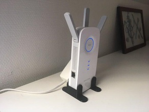 tp-link re450 table stand electronics 3d print model - Mito3D