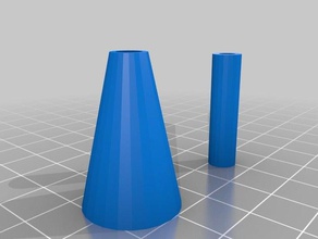 rocket nozzel 3d printing 3d print model - Mito3D