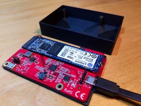 r-pı m2 ssd kutusu startech pib2m21 elektronik kasa hdd raspberry pi 3d print model - Mito3D