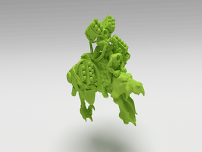 cannibal chicken looted broadside toy & game accessories kroot tau 3d print model - Mito3D